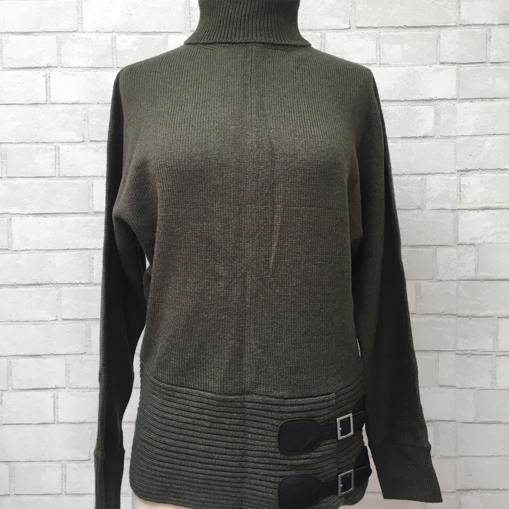 Olive Green VS Turtleneck